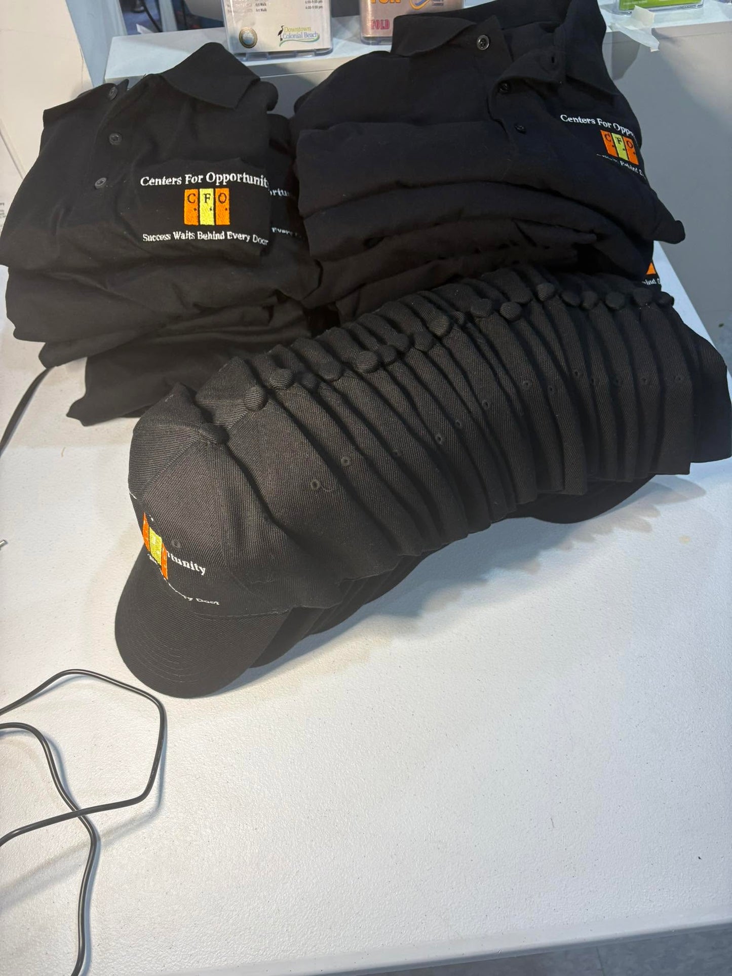 Custom Apparel orders