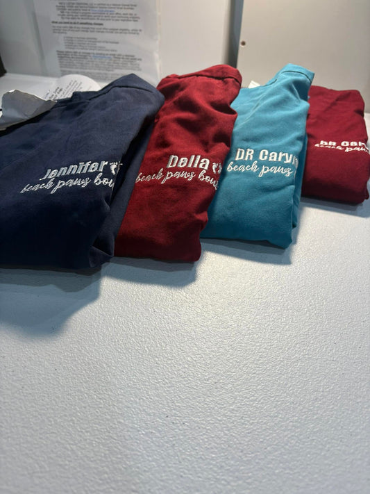 Custom Apparel orders